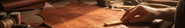 Artesano español trabajando a mano en su taller, proveedor de regalos originales de Regala por mí