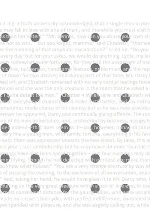 Texto completo de Orgullo y Prejuicio de Jane Austen en microimpresion de alta definicion